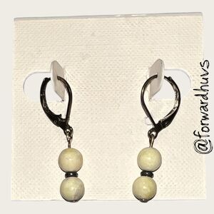 Bundle Sale 3 for $15 | Hand Crafted Cream Bead Earrings
